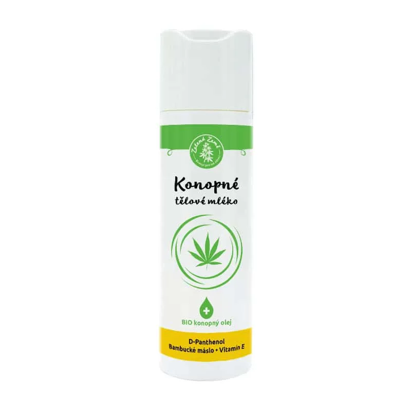 Zelená Země konopné telové mlieko 200ml